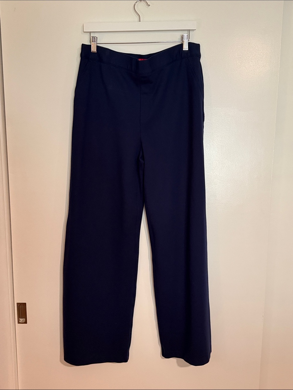 SPANX Dark Navy Wide-Leg Dress Pants XL Regular